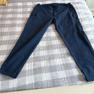 Mack Weldon Flex Jogger Pants Men’s Medium Blue Water, Wind and Stain resistant